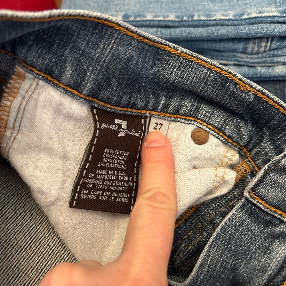 7 for all man kind size 27